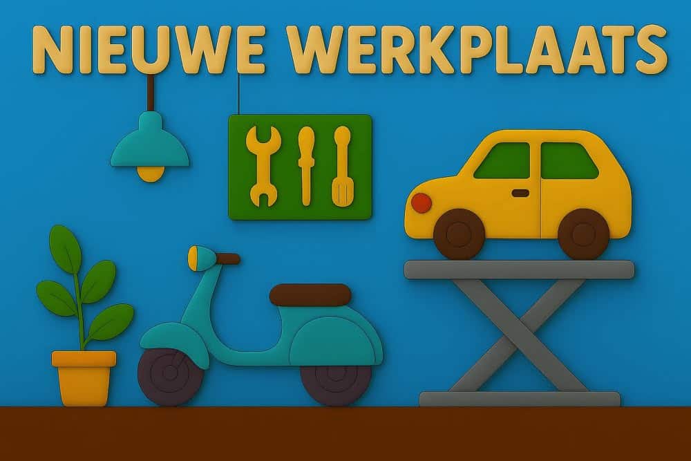 Blog 3. Nieuwe Werkplaats - Vol Gas Met Joey