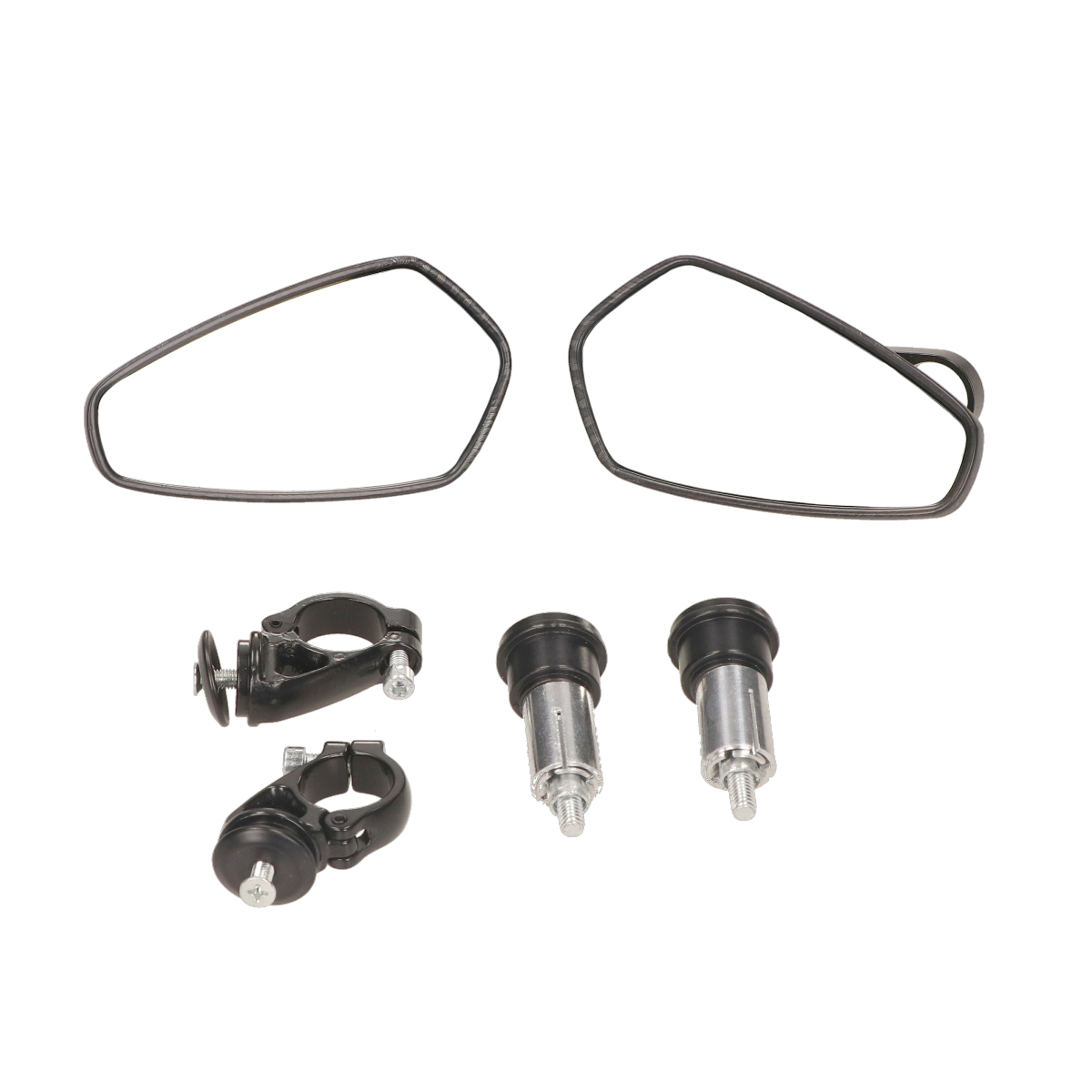 DMP spiegelset ovaal carbon 124461