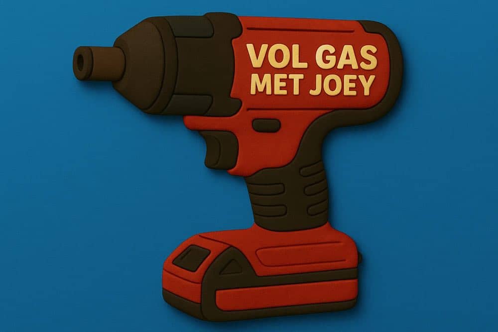 Fruttelateur - Slagmoersleutel Vol Gas Met Joey