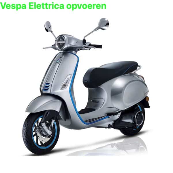 Vespa Elettrica opvoeren ( Ook op locatie )